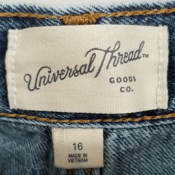 NWT Universal Thread Medium Wash Super Wide Leg Jeans Size 16 - Picture 6 of 8